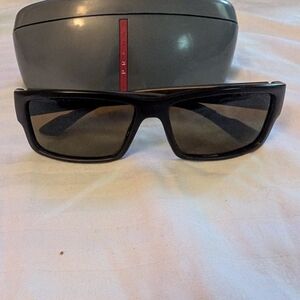 Prada Black Sunglasses with Case